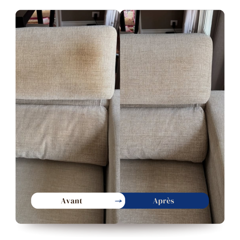 Nettoyage canapé strasbourg